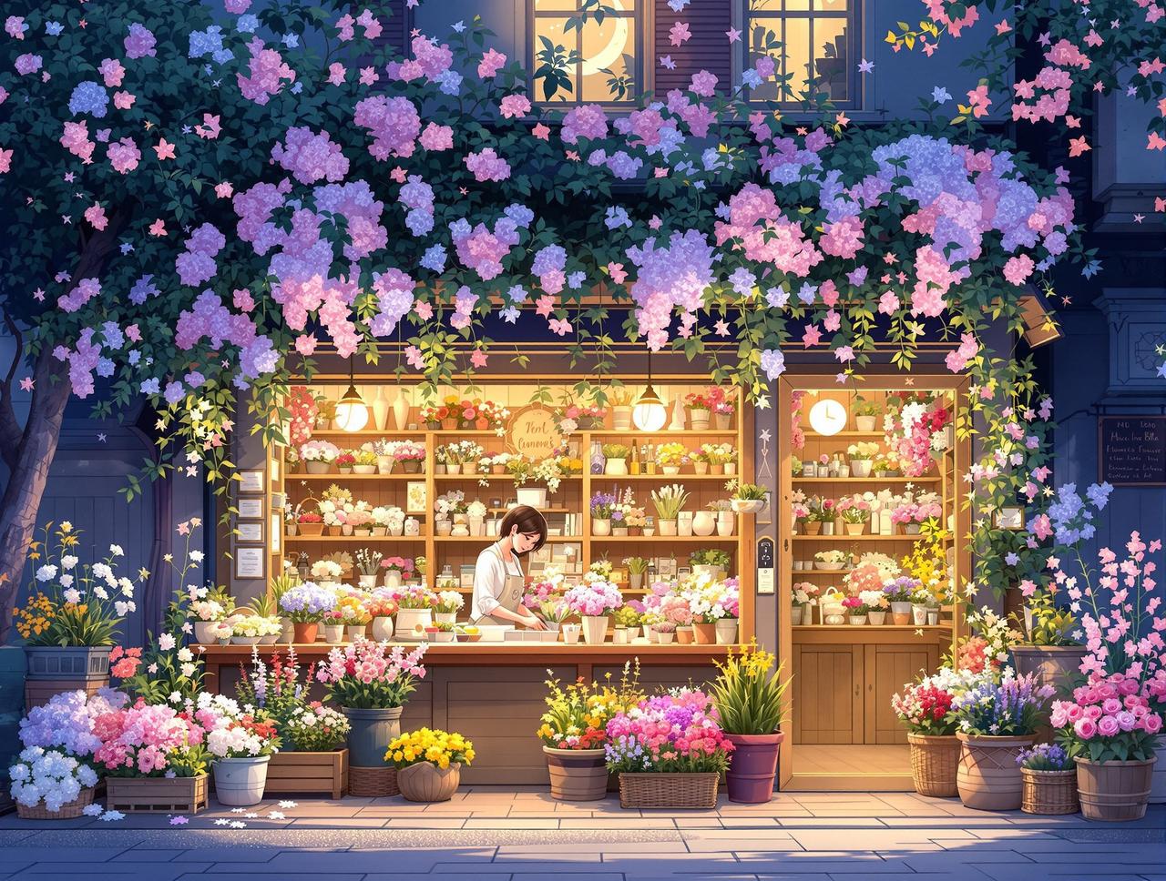 河马剧场官网 - 花店与月光